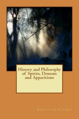 Book cover for History and Philosophy of Spirits, Demons and Apparitions