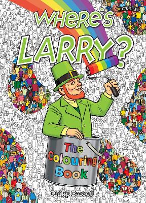 Book cover for Where's Larry? The Colouring Book