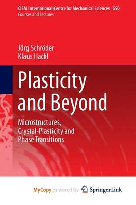 Cover of Plasticity and Beyond