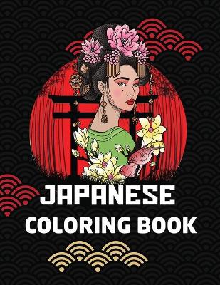 Book cover for Japanese Coloring Book