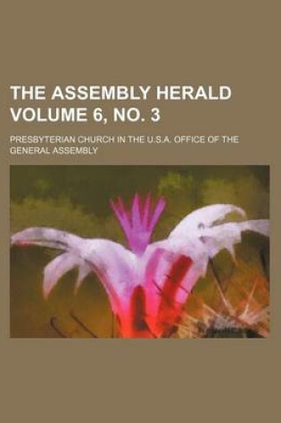 Cover of The Assembly Herald Volume 6, No. 3