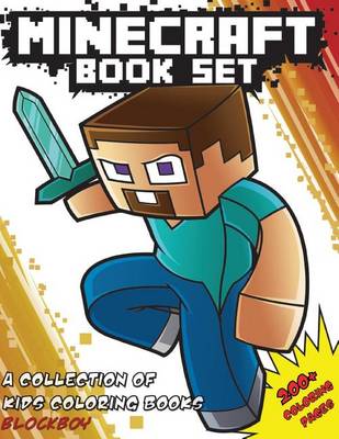 Book cover for Minecraft Book Set