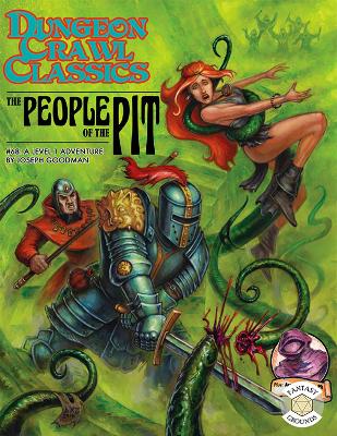 Book cover for Dungeon Crawl Classics #68 People of the Pit