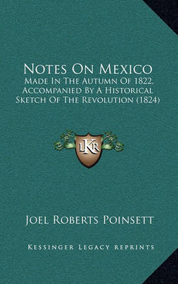 Book cover for Notes on Mexico