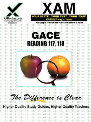 Cover of Gace Reading 117, 118 Teacher Certification Test Prep Study Guide