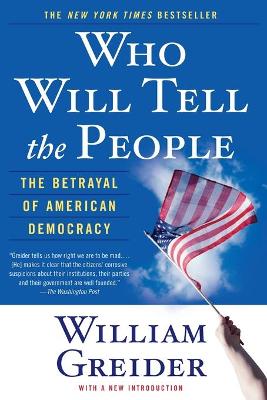 Cover of Who Will Tell the People