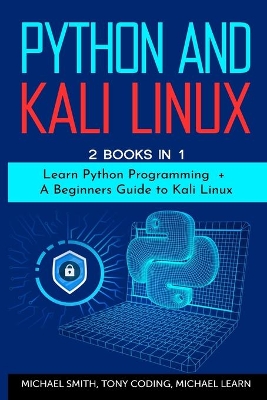 Book cover for Python and Kali Linux