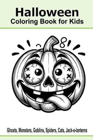 Cover of Halloween Coloring Book for Kids