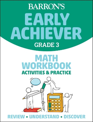 Book cover for Barron's Early Achiever: Grade 3 Math Workbook