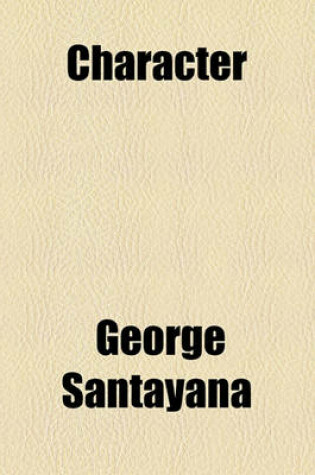 Cover of Character