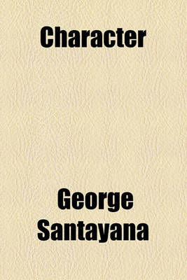 Book cover for Character