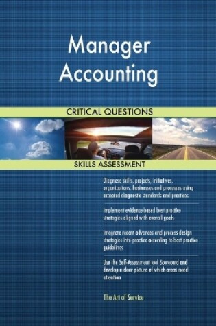 Cover of Manager Accounting Critical Questions Skills Assessment