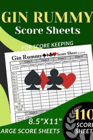 Cover of GIN RUMMY Score Sheets