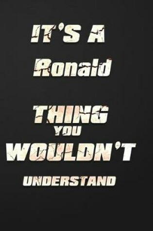 Cover of It's a Ronald Thing You Wouldn't Understand