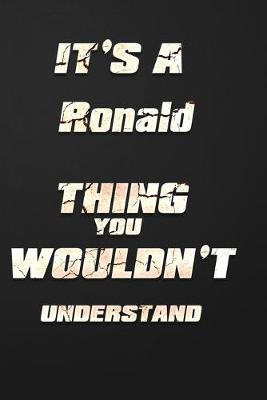 Book cover for It's a Ronald Thing You Wouldn't Understand