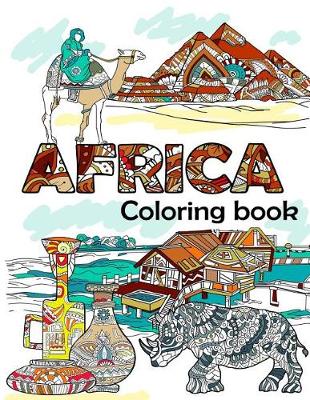 Book cover for Africa Coloring Book
