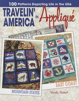 Book cover for Travelin' America in Applique