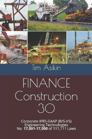 Cover of FINANCE Construction 30