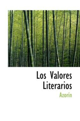 Cover of Los Valores Literarios