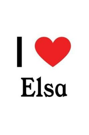 Cover of I Love Elsa