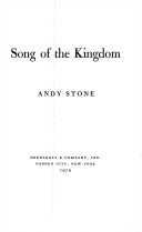 Book cover for Song of the Kingdom