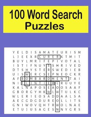 Book cover for 100 Word Searches