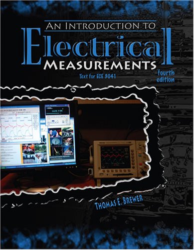 Book cover for INTRODUCTION TO ELECTRICAL MEASUREMENTS