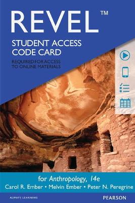 Book cover for Revel for Anthropology -- Access Card