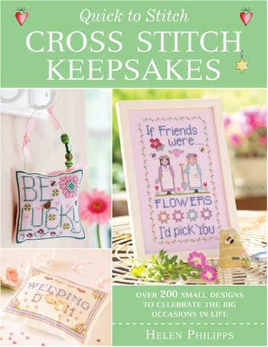 Book cover for Quick to Stitch Cross Stitch Keepsakes