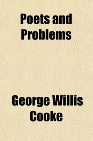 Cover of Poets and Problems