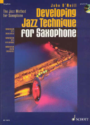 Book cover for Developing Jazz Technique for Saxophone