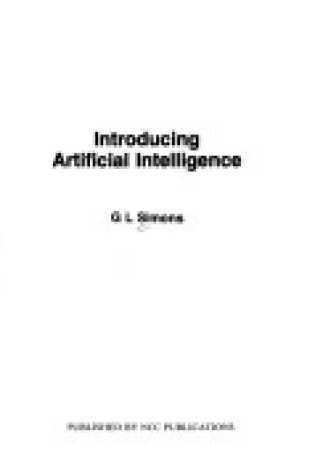 Cover of Introducing Artificial Intelligence