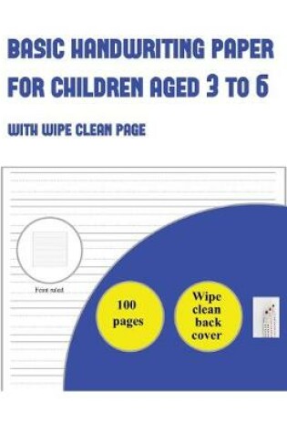 Cover of Lined Paper for Kids and Children Aged 3 to 5