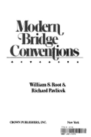 Cover of Modern Bridge Convention