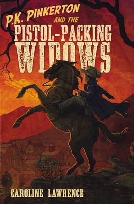 Book cover for P.K. Pinkerton and the Pistol-Packing Widows