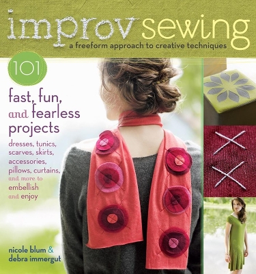 Book cover for Improv Sewing