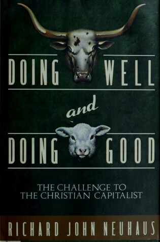 Cover of Doing Well & Doing Good