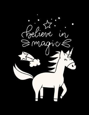 Book cover for Believe in Magic - (Unicorn and Magic Doodles)