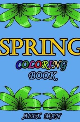 Cover of Spring Coloring Book