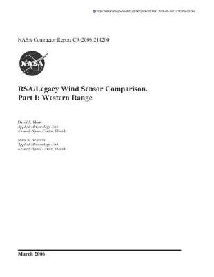 Book cover for Rsa/Legacy Wind Sensor Comparison. Part 1; Western Range