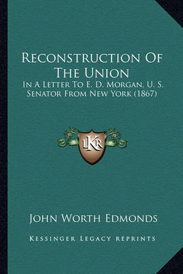 Book cover for Reconstruction of the Union