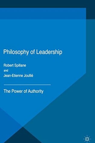 Cover of Philosophy of Leadership