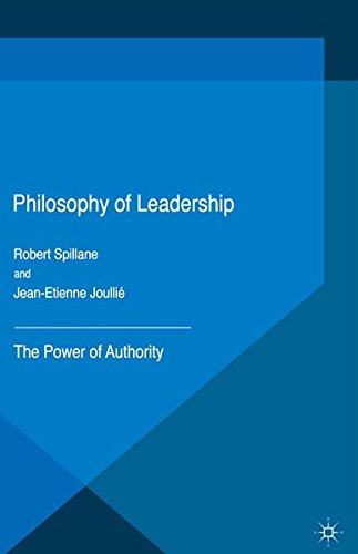 Book cover for Philosophy of Leadership