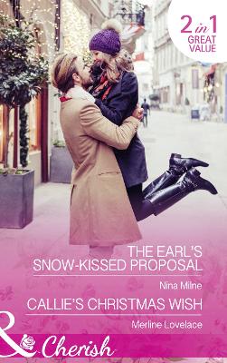 Book cover for The Earl's Snow-Kissed Proposal