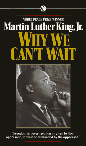 Book cover for Why We Can't Wait