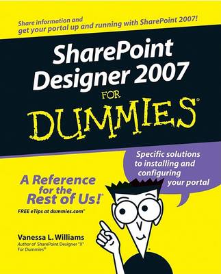 Book cover for SharePoint Designer X For Dummies