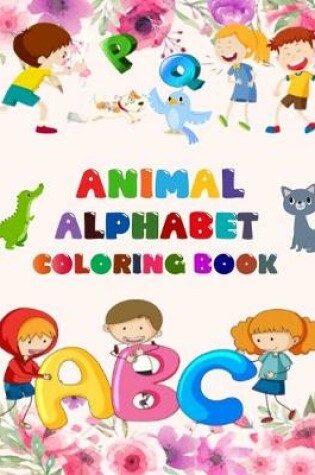 Cover of Animal Alphabet Coloring Book