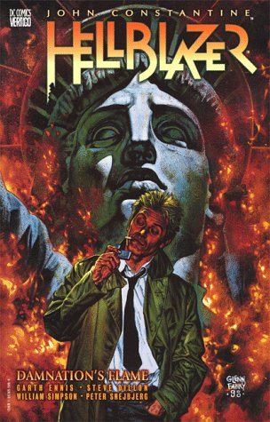 Book cover for Hellblazer: Damnation's Flame