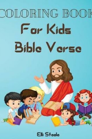Cover of Coloring Book For Kids Bible Verse