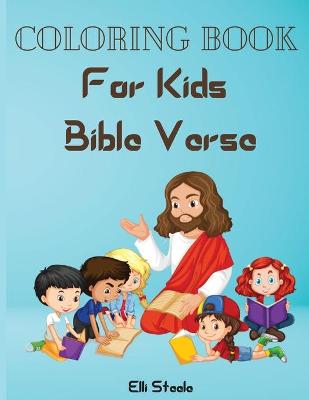 Book cover for Coloring Book For Kids Bible Verse